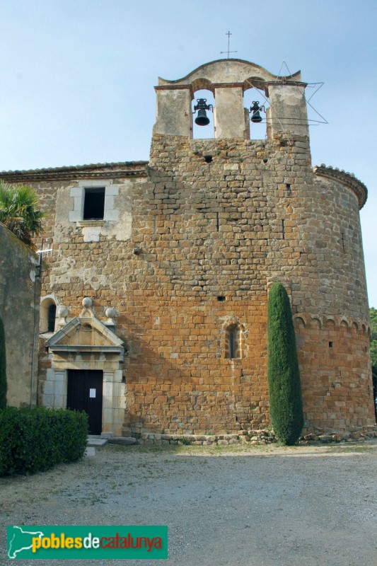 Serra de Daró- Església de Sant Iscle