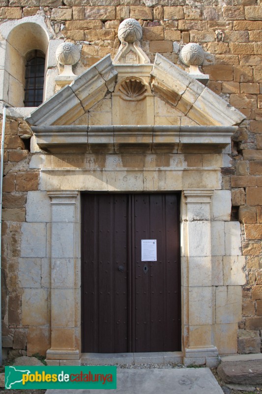 Serra de Daró- Església de Sant Iscle