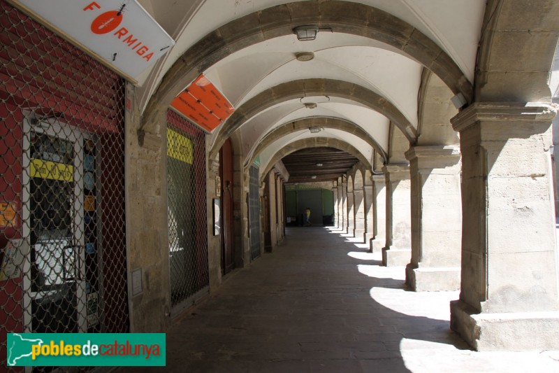 Guissona - Plaça Major (Foto: Albert Esteves, 2015) Guissona - Plaça Major