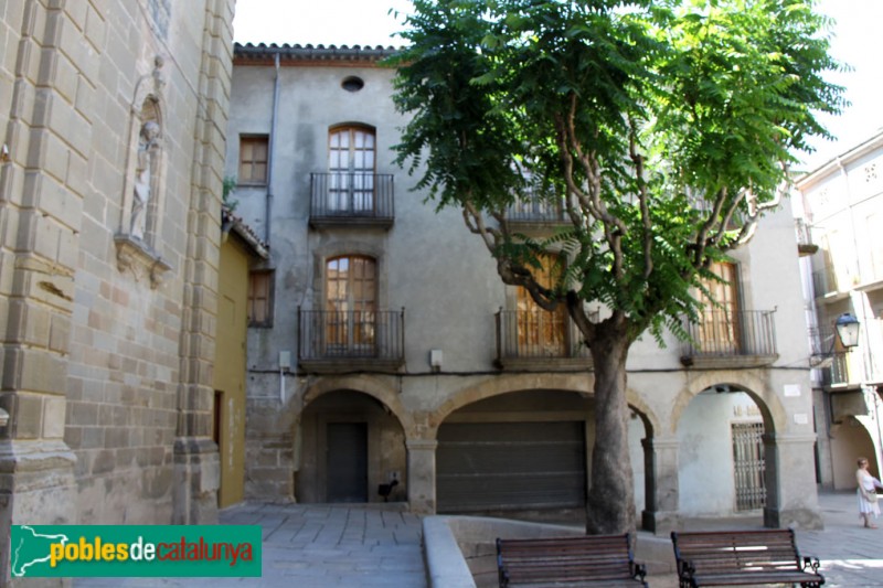 Guissona - Plaça Major (Foto: Albert Esteves, 2015) Guissona - Plaça Major