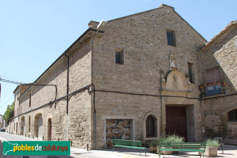 Guissona - Antic convent i església de Santa Mònica
