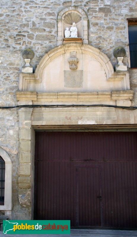 Guissona - Antic convent i església de Santa Mònica