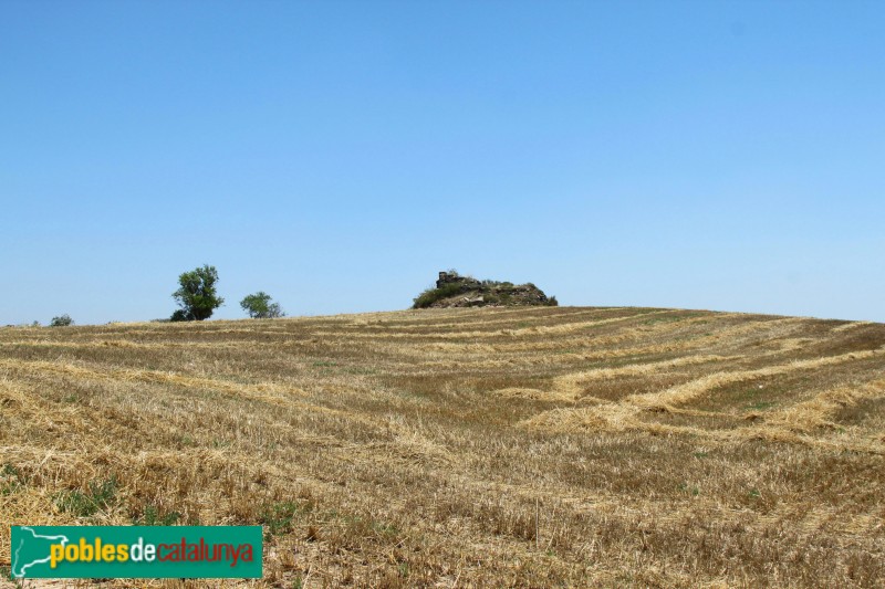 Guissona - Ruïnes del castell de Rubiol (Foto: Albert Esteves, 2015) Guissona - Ruïnes del castell de Rubiol