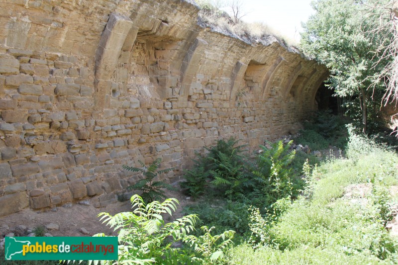 Guissona - Obra de Fluvià (Foto: Albert Esteves, 2015) Guissona - Obra de Fluvià