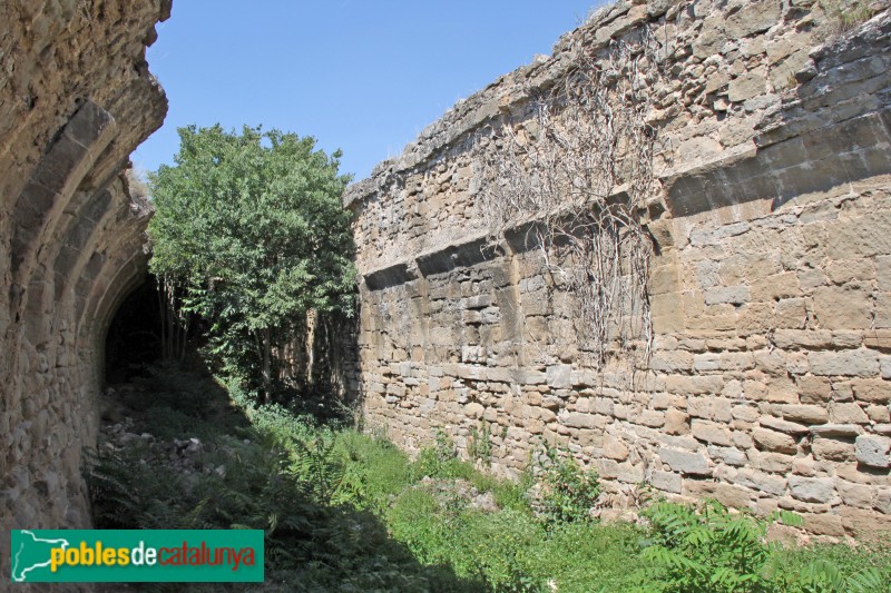 Guissona - Obra de Fluvià (Foto: Albert Esteves, 2015) Guissona - Obra de Fluvià