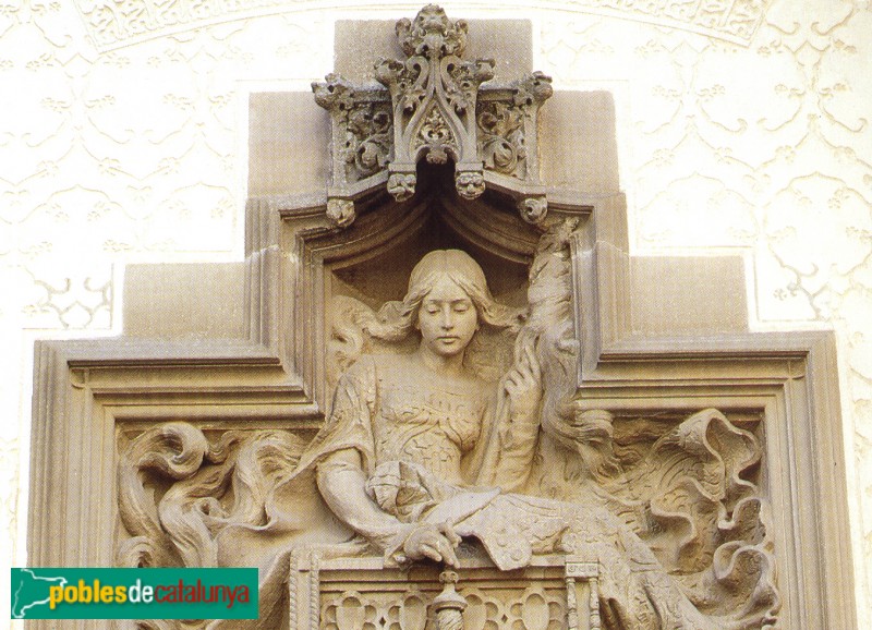 Mataró - Casa Coll i Regàs - Filosa (Foto: Fundació Iluro) Mataró - Casa Coll i Regàs - Filosa