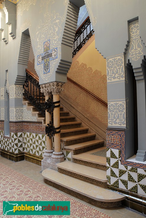 Mataró - Casa Coll i Regàs - Detall (Foto: Fundació Iluro) Mataró - Casa Coll i Regàs - Detall