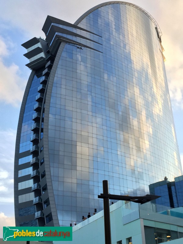 Barcelona - Hotel Vela (Foto: Albert Esteves, 2015) Barcelona - Hotel Vela