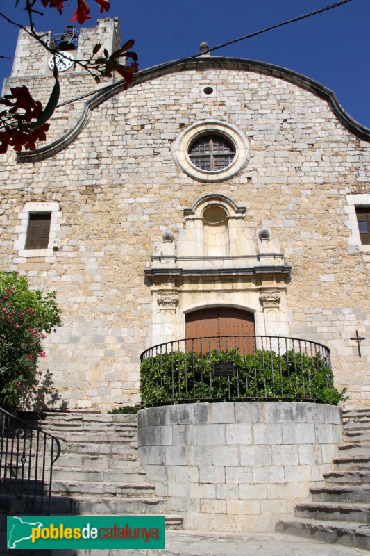 Ullà - Església de Santa Maria (Foto: Albert Esteves, 2015) Ullà - Església de Santa Maria