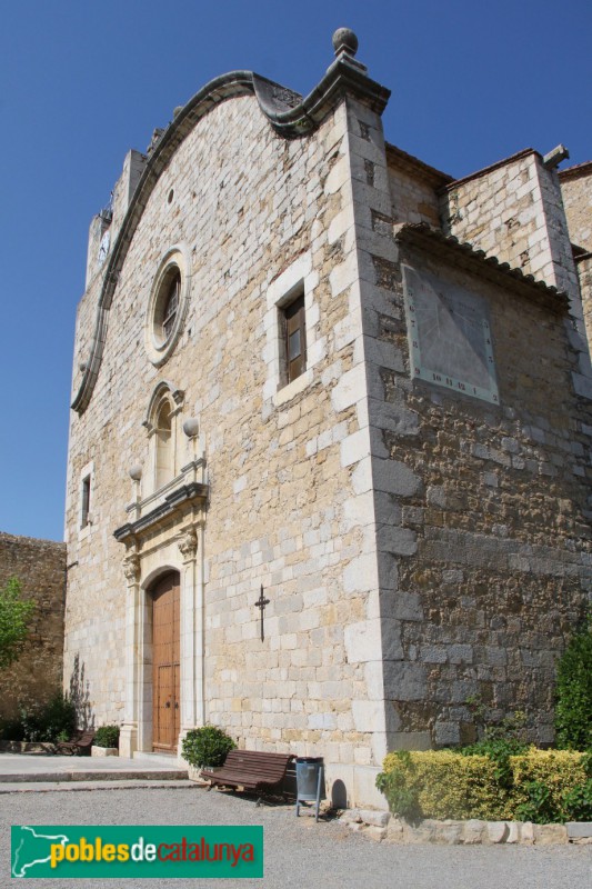Ullà - Església de Santa Maria (Foto: Albert Esteves, 2015) Ullà - Església de Santa Maria