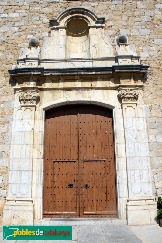 Ullà - Església de Santa Maria (Foto: Albert Esteves, 2015) Ullà - Església de Santa Maria