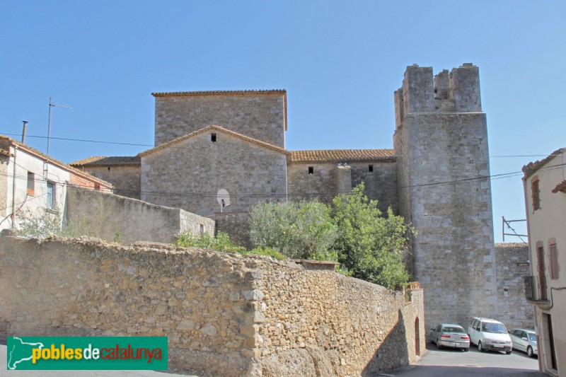 Ullà - Església de Santa Maria (Foto: Albert Esteves, 2015) Ullà - Església de Santa Maria