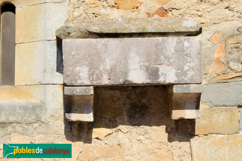 Bellcaire d'Empordà - Església de Sant Joan, sepulcre (Foto: Albert Esteves, 2015) Bellcaire d'Empordà - Església de Sant Joan, sepulcre