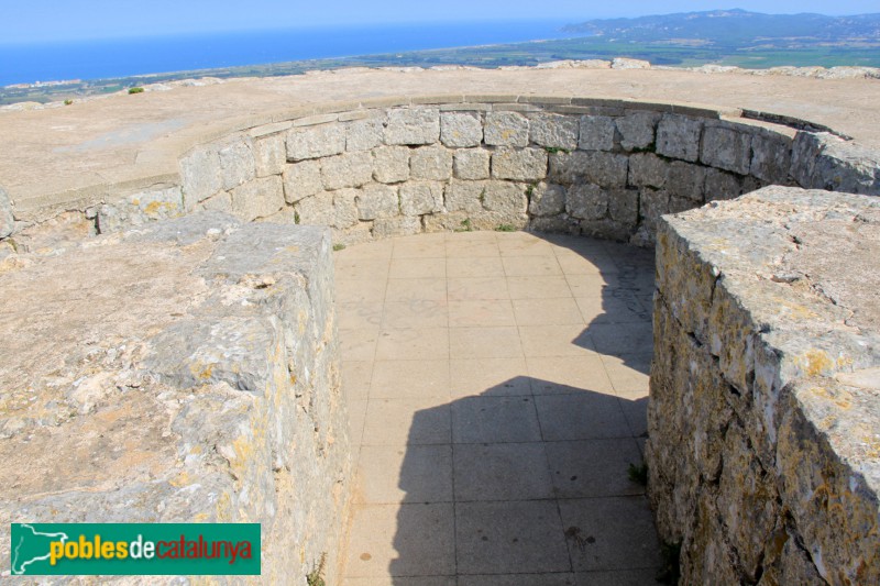 Torroella de Montgrí - Castell de Montgrí (Foto: Albert Esteves, 2015) Torroella de Montgrí - Castell de Montgrí