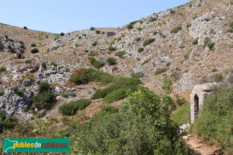 Torroella de Montgrí - Capelles, camí del Castell