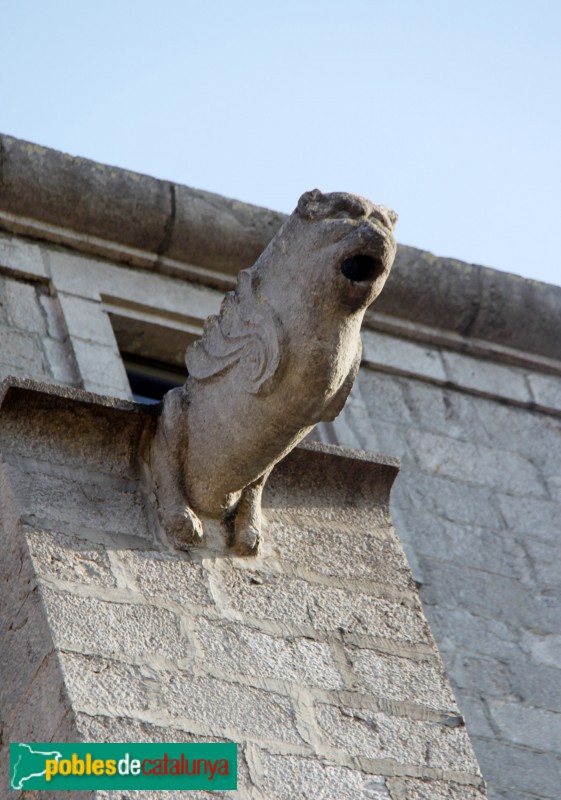 Torroella de Montgrí - Església de Sant Genís, gàrgola