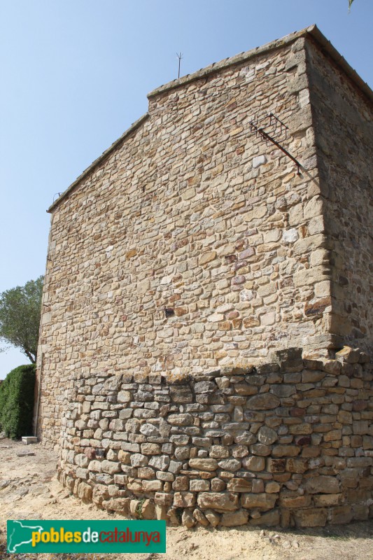 Ullastret - Mur del castell de Sant Andreu