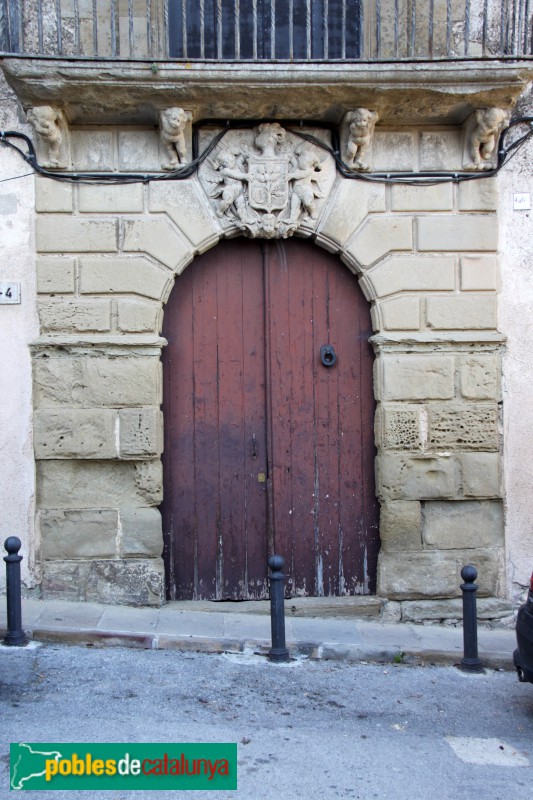 Castellterçol - Palau dels Marquesos d'Alòs