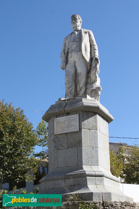 Castellterçol - Monument a Cebrià Calvet