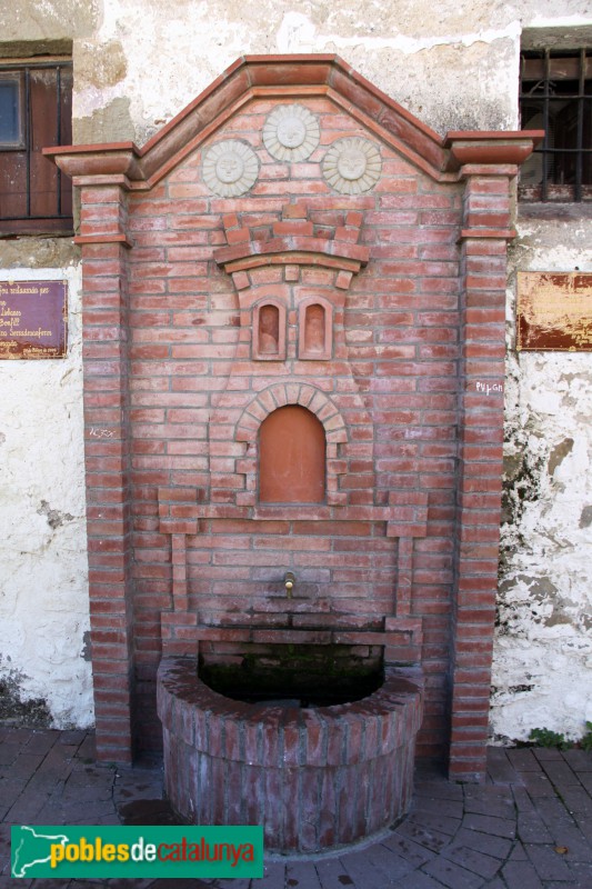 Castellterçol - Font del carrer Calvet