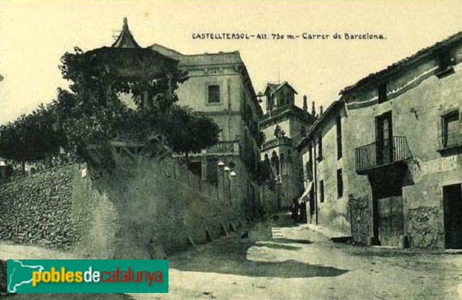 Castellterçol - L'antiga Torre Gòtica