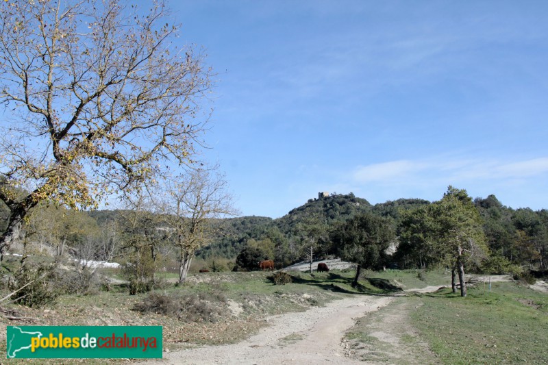 Castellcir - Camí del castell de la Popa