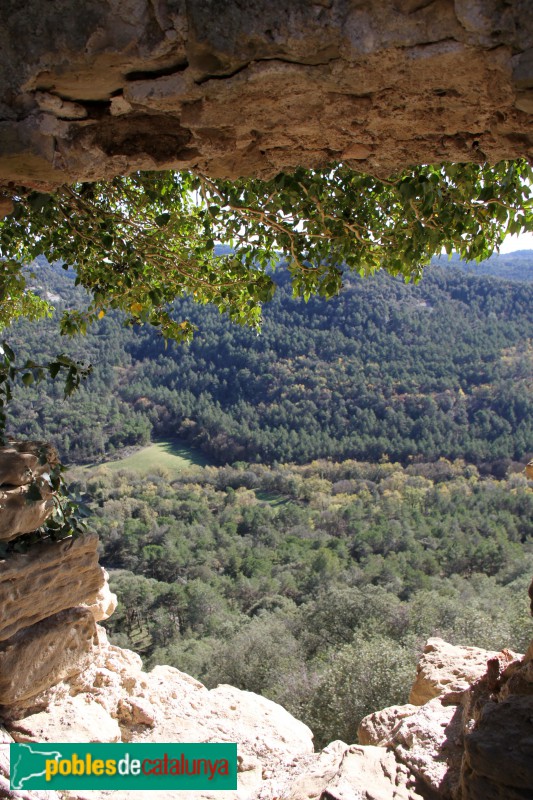 Castellcir - Panoràmica des del castell de la Popa