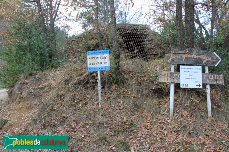 Castellterçol - Poua de glaç de la Fàbrega