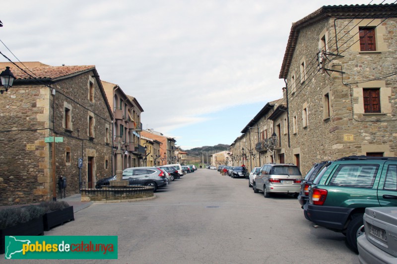 Collsuspina - Carrer Major (Foto: Albert Esteves, 2016) Collsuspina - Carrer Major