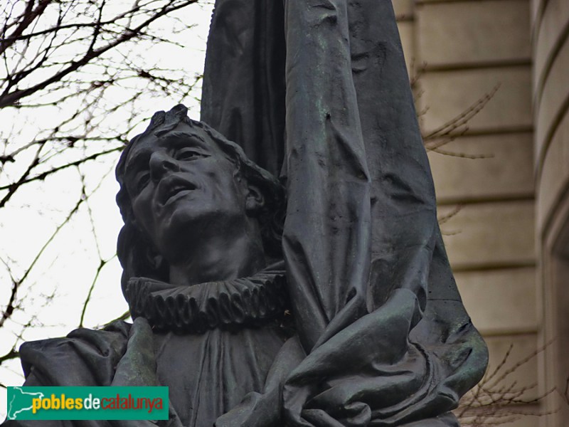 Barcelona - Monument a Rafael Casanova