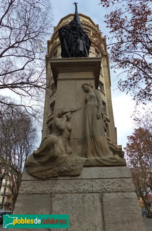 Barcelona - Monument a Rafael Casanova