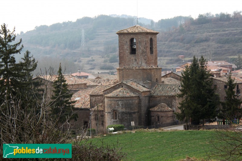 L'Estany - Església del Monestir, capçalera