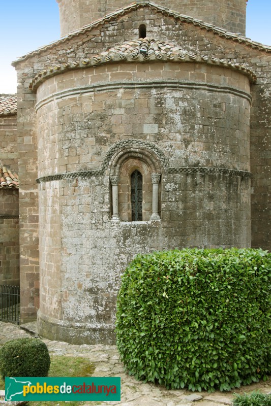 L'Estany - Església del Monestir, absis