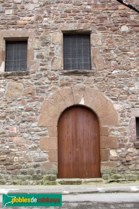 L'Estany - Carrer Major-Rodors