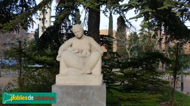 Barcelona - Escultura Maternitat