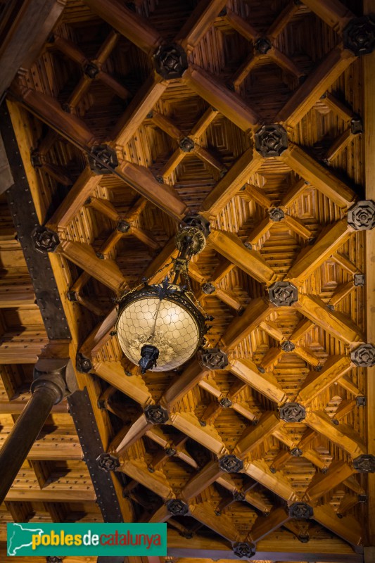 Barcelona - Palau Güell, interior