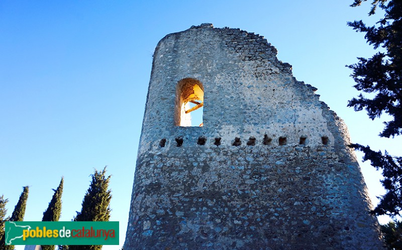 Santa Margarida de Montbui - Castell de Montbui (Foto: Alfons Martín, 2016) Santa Margarida de Montbui - Castell de Montbui