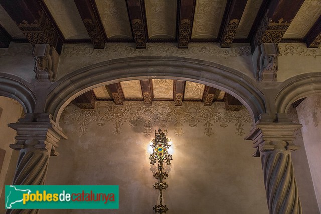 Barcelona - Casa Amatller, interior (Foto: José Aguado, 2016) Barcelona - Casa Amatller, interior