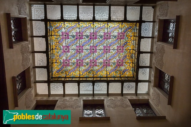 Barcelona - Casa Amatller, interior (Foto: José Aguado, 2016) Barcelona - Casa Amatller, interior