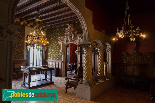 Barcelona - Casa Amatller, interior (Foto: José Aguado, 2016) Barcelona - Casa Amatller, interior