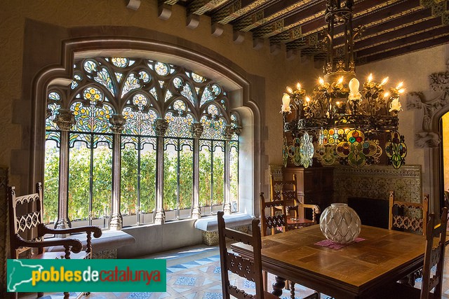 Barcelona - Casa Amatller, interior (Foto: José Aguado, 2016) Barcelona - Casa Amatller, interior