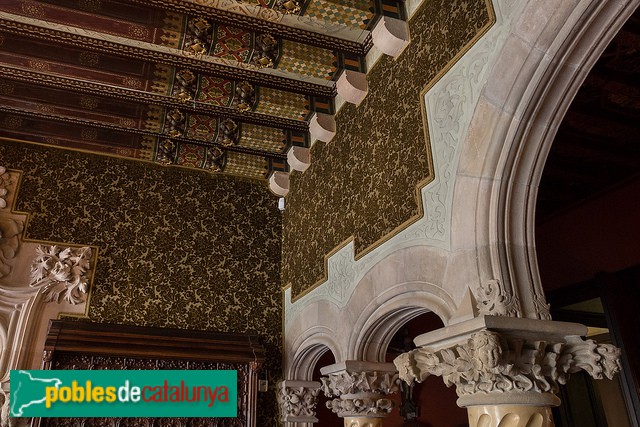 Barcelona - Casa Amatller, interior (Foto: José Aguado, 2016) Barcelona - Casa Amatller, interior