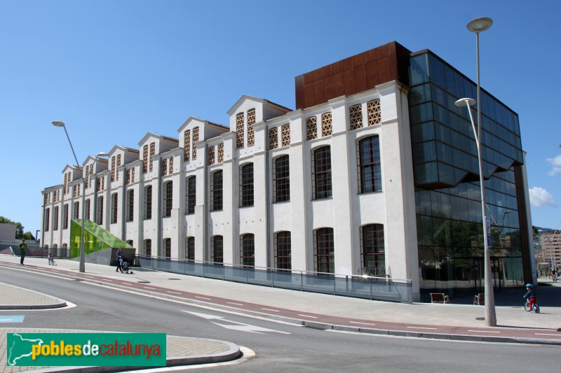 Sant Feliu de Llobregat - Can Bertrand: nau de les seda