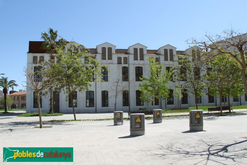 Sant Feliu de Llobregat - Can Bertrand: nau de les seda