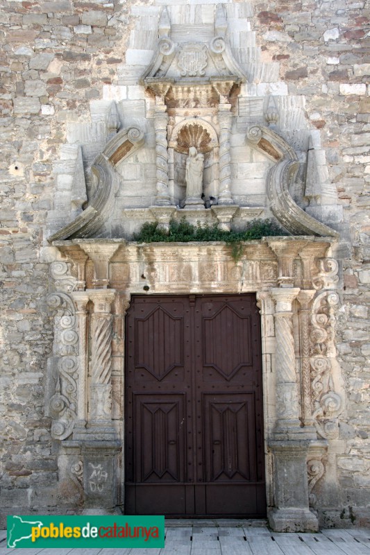 Moià - Església de Santa Maria (Foto: Albert Esteves, 2016) Moià - Església de Santa Maria