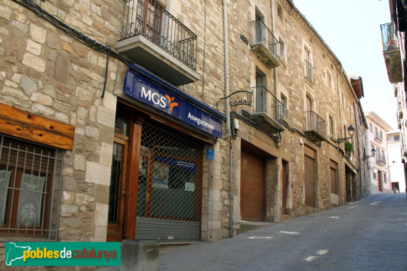 Moià - Carrer de les Joies (Foto: Albert Esteves, 2016) Moià - Carrer de les Joies