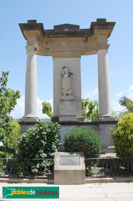 Moià - Monument a Sant Sebastià