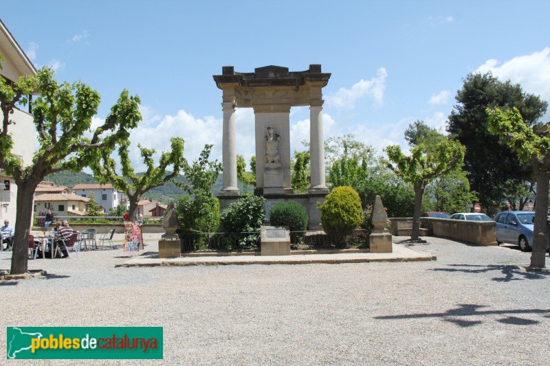 Moià - Monument a Sant Sebastià