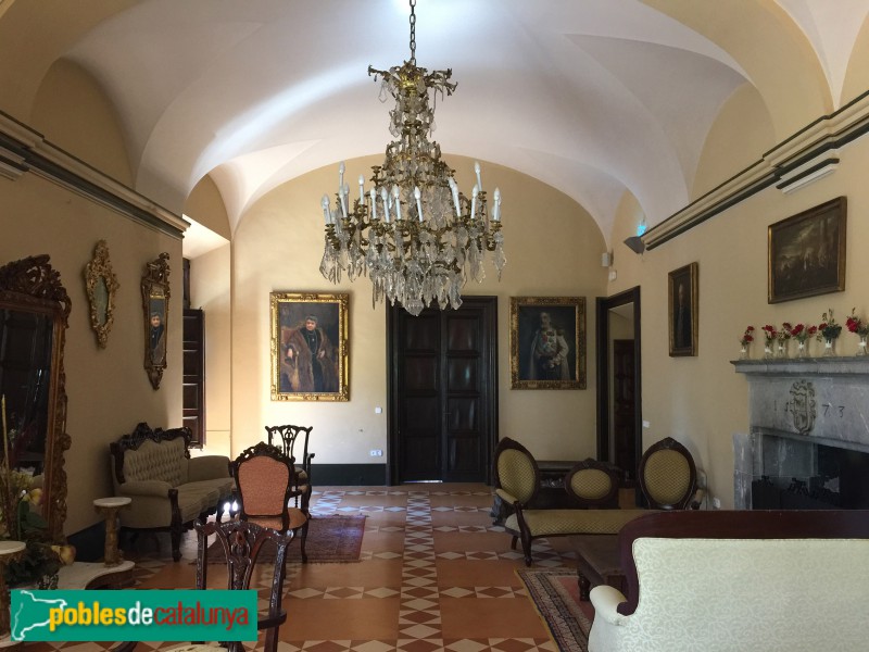 Torroella de Montgrí - Palau Reial (Mirador), interior