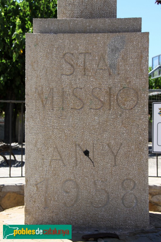 Gualta - Creu de la Santa Missió (Foto: Albert Esteves, 2016) Gualta - Creu de la Santa Missió